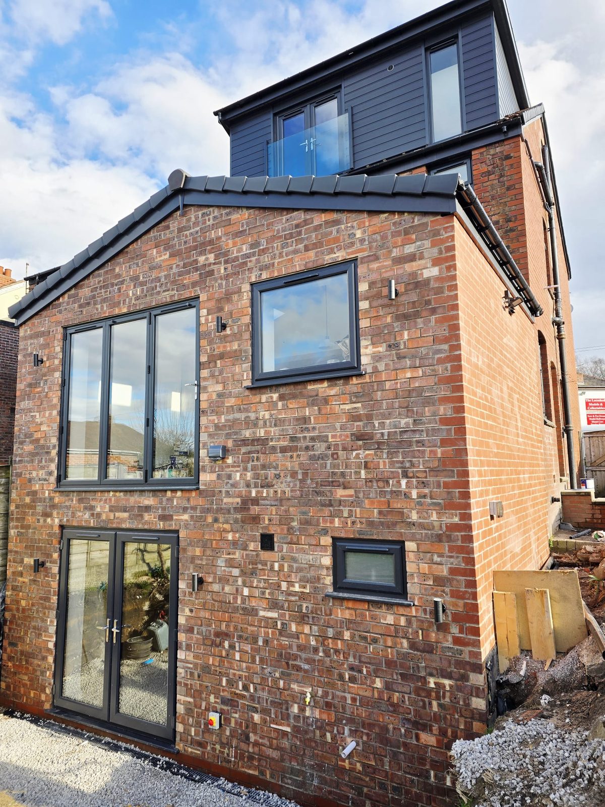 Double storey extension and dormer conversion in Whitefield