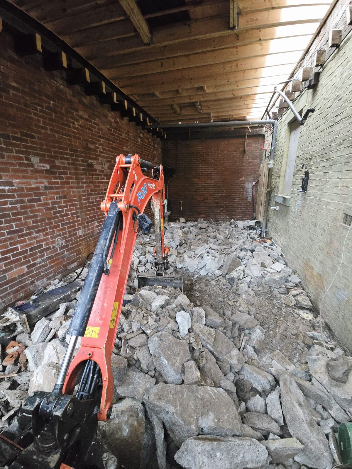 Garage conversion in Rochdale