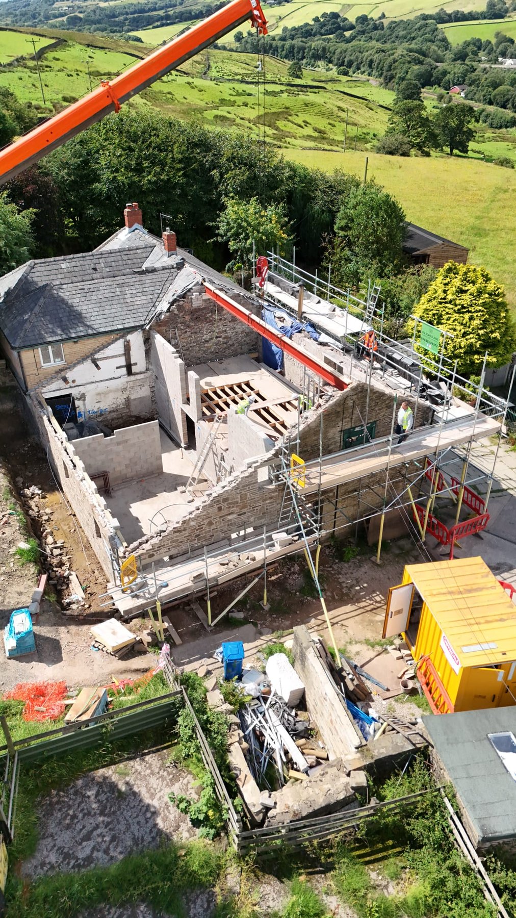 Heritage stonework · Pennine fringe